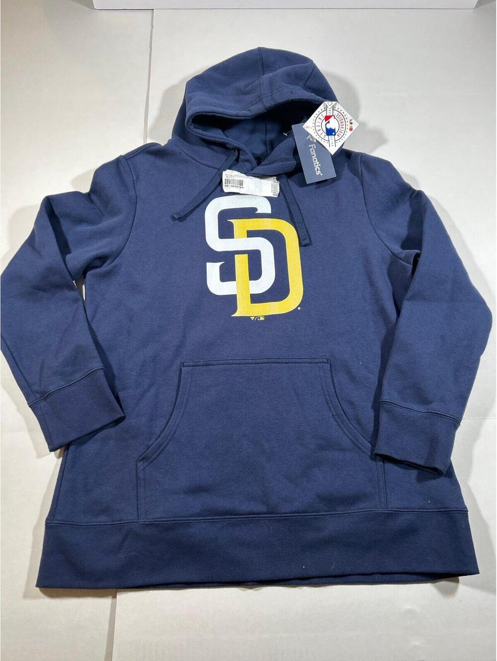Fanatics San Diego Padree NWT women’s hoodie size XL